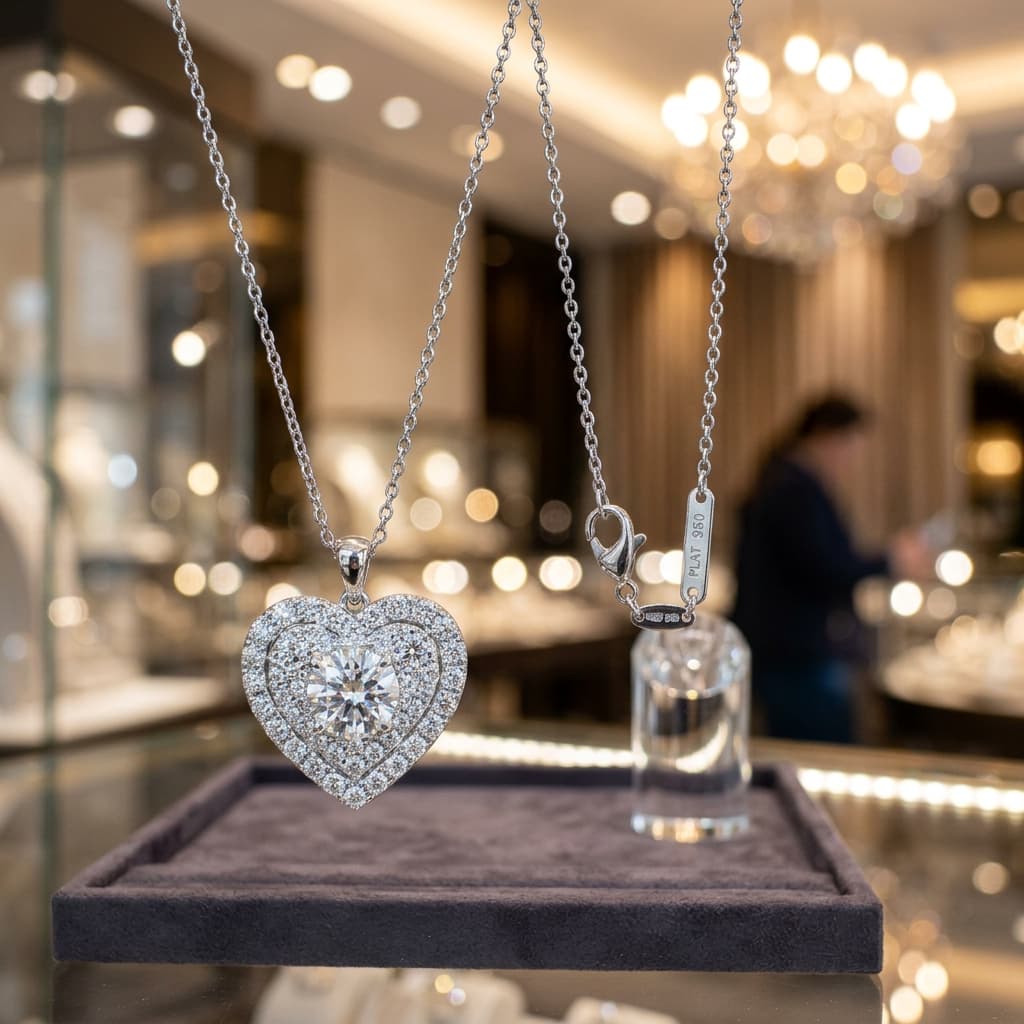 Diamond Heart Pendant
