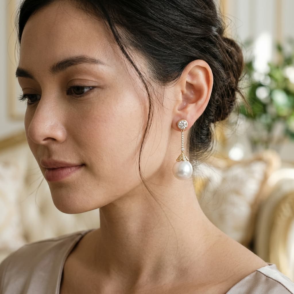 Pearl Drop Earrings